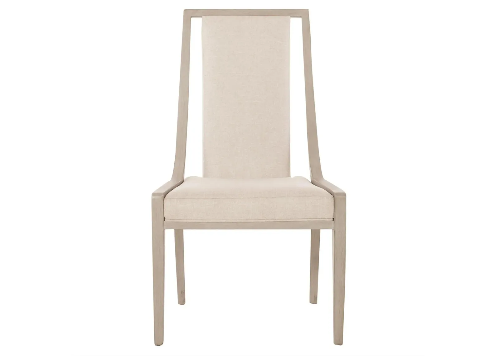 Axiom Side Chair in Linear Grey by Bernhardt