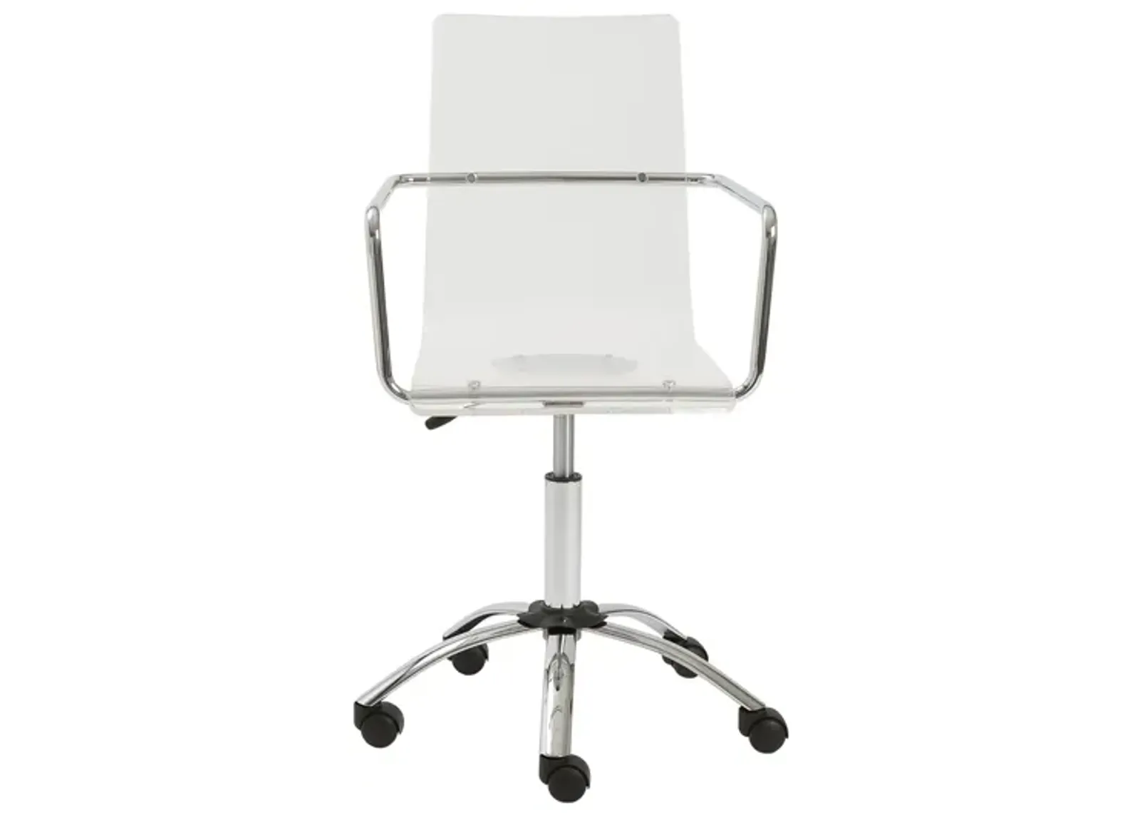 Chloe Office Chair in Clear by EuroStyle