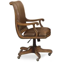 Brookhaven Desk Chair in Cherry by Hooker Furniture