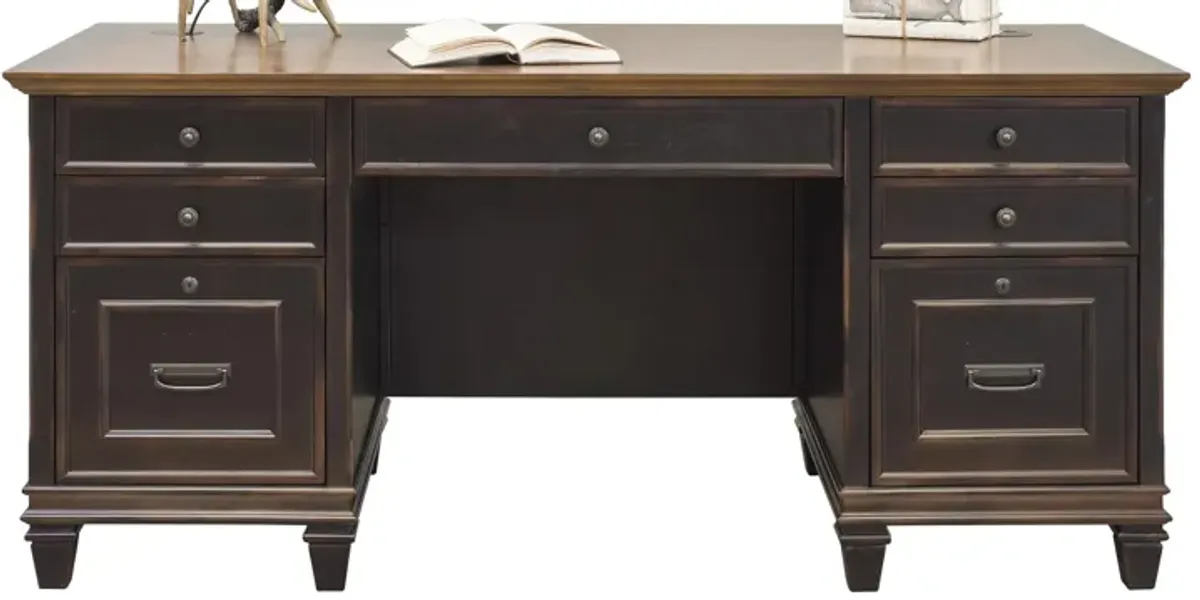 Hartford Double Pedestal Desk
