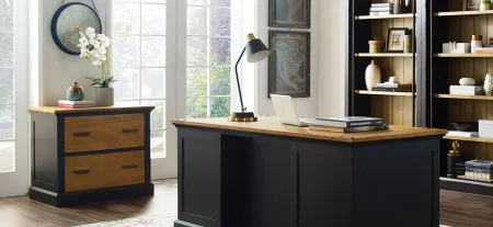 Toulouse Lateral File in Ebony/Honey by Martin Furniture