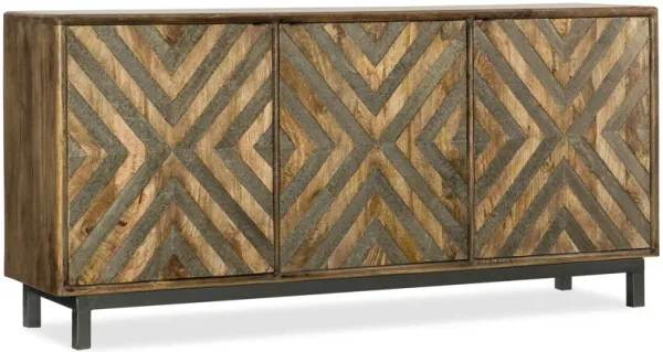 Serramonte Three-Door Entertainment Console