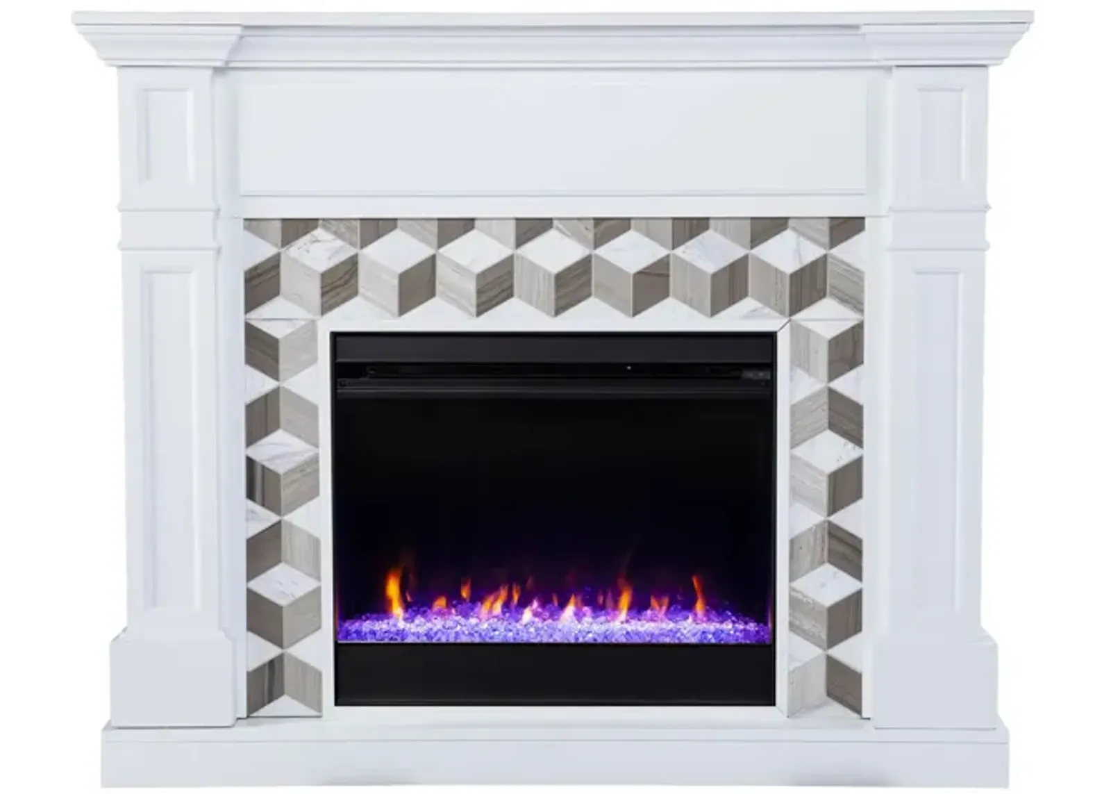 Enright Color Changing Fireplace