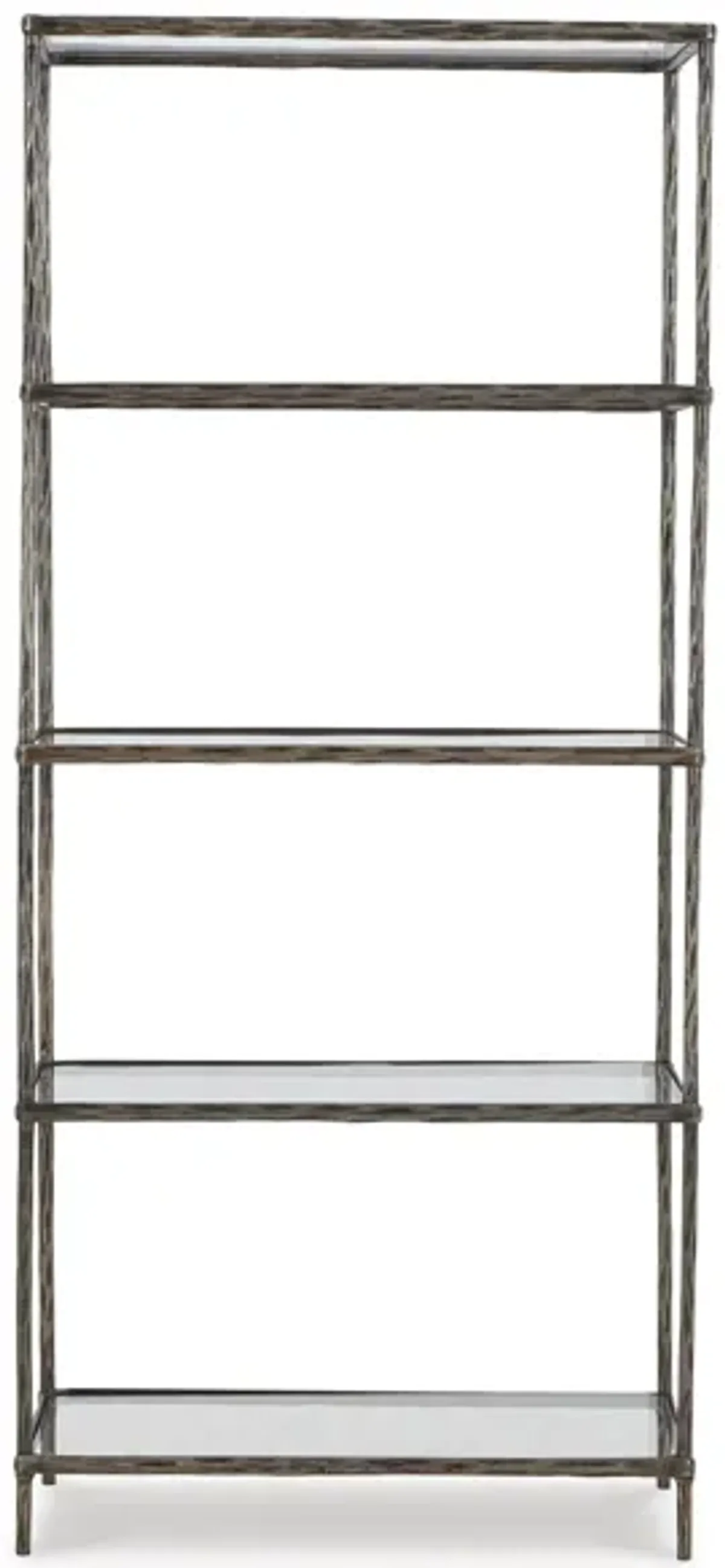 Ryandale Bookcase in Antique Pewter Finish by Ashley Express