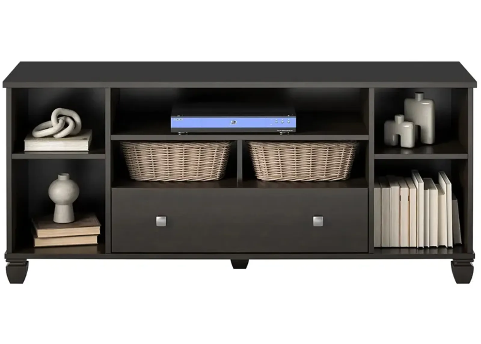 Brett TV Console in Espresso by DOREL HOME FURNISHINGS