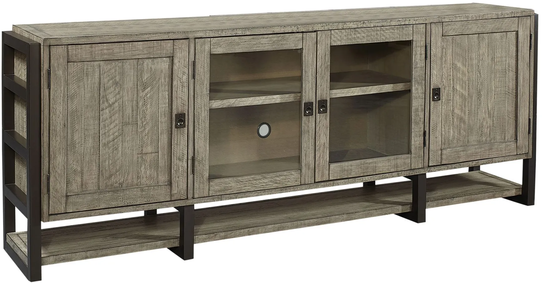 Grayson Console in Cinder Gray by Aspen Home