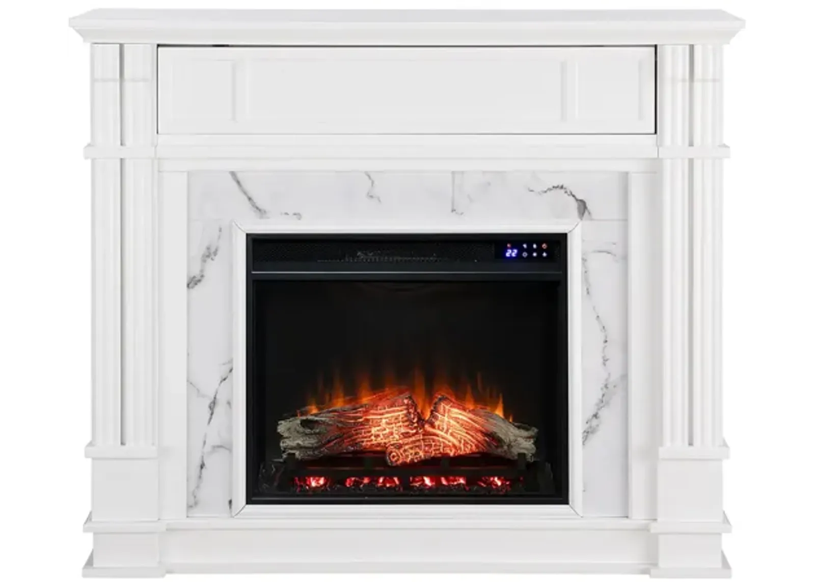 Caufield Touch Screen Media Fireplace