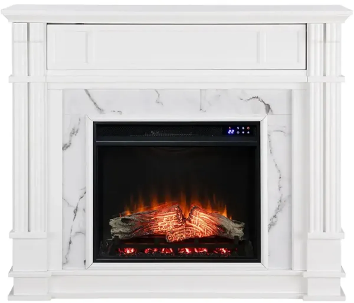 Caufield Touch Screen Media Fireplace