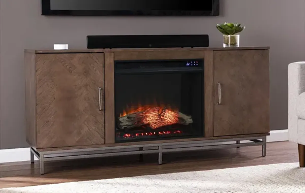 Georgia Touch Screen Media Fireplace