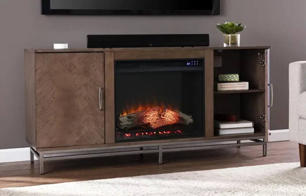 Georgia Touch Screen Media Fireplace