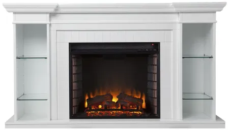 Longridge Fireplace in White by SEI Furniture