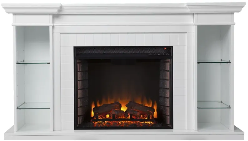 Longridge Fireplace in White by SEI Furniture