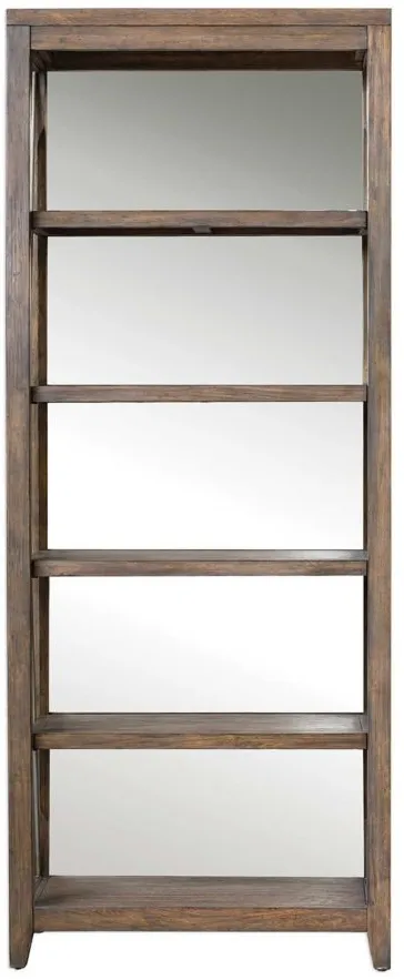 Dresden Etagere in gray by Uttermost