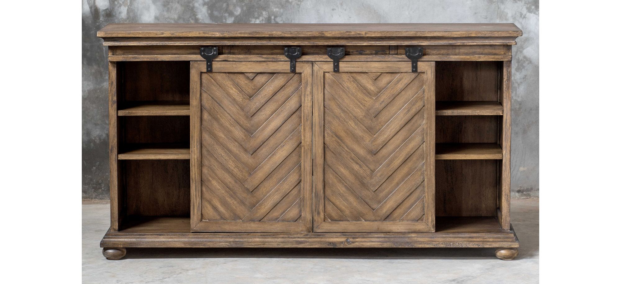 Primalia Barn Door Media Console