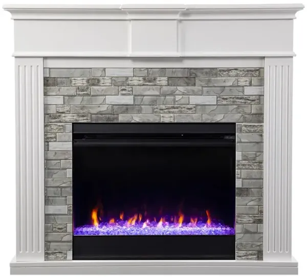 Claire Color Changing Fireplace