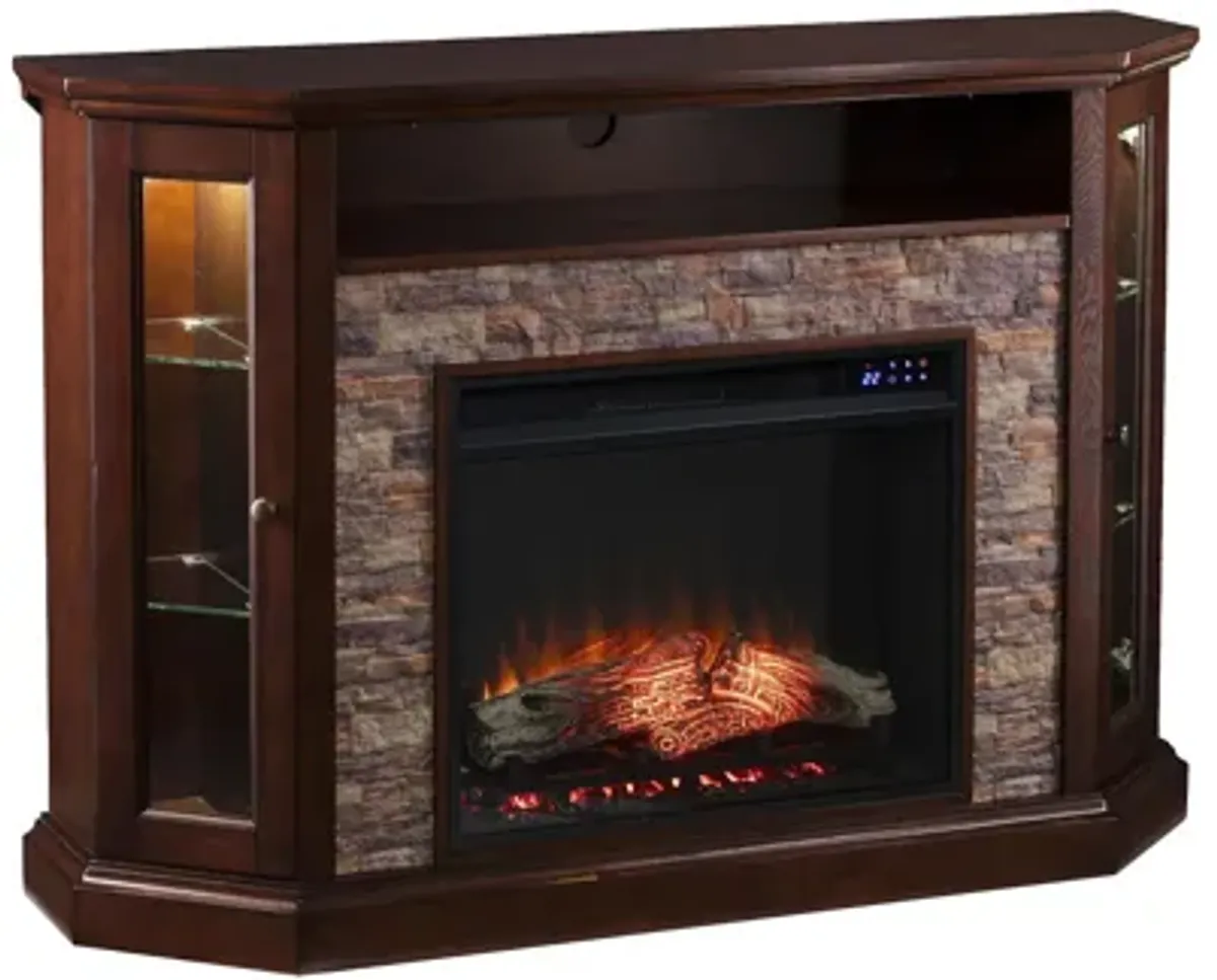 Redding Touch Screen Media Fireplace