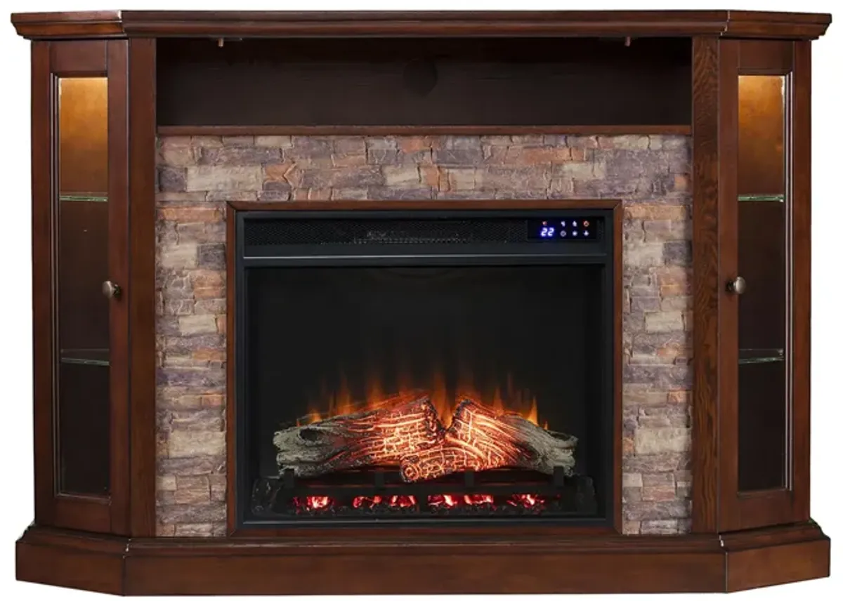 Redding Touch Screen Media Fireplace