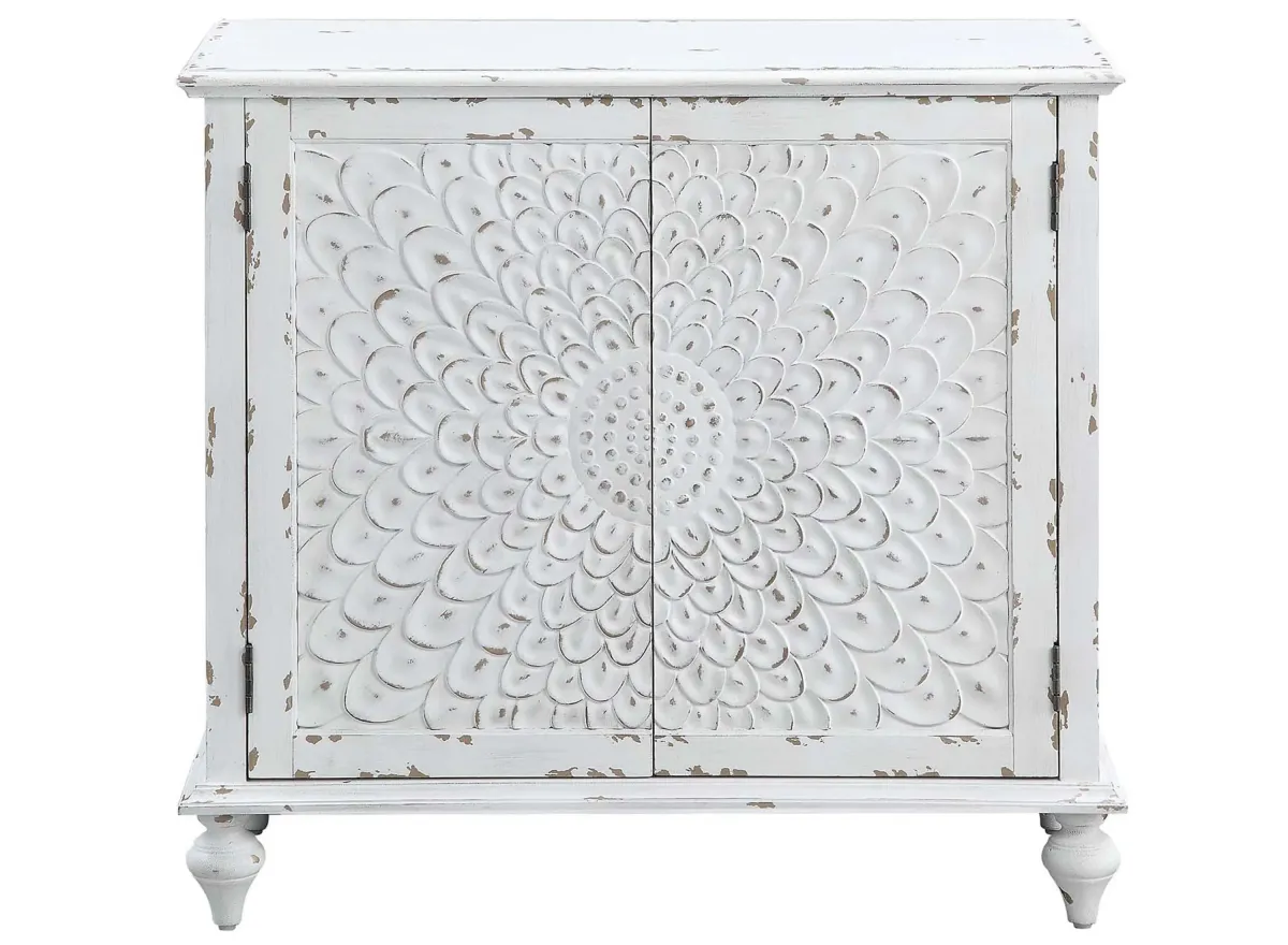 Daray Console Cabinet in Antique White by Acme Furniture Industry