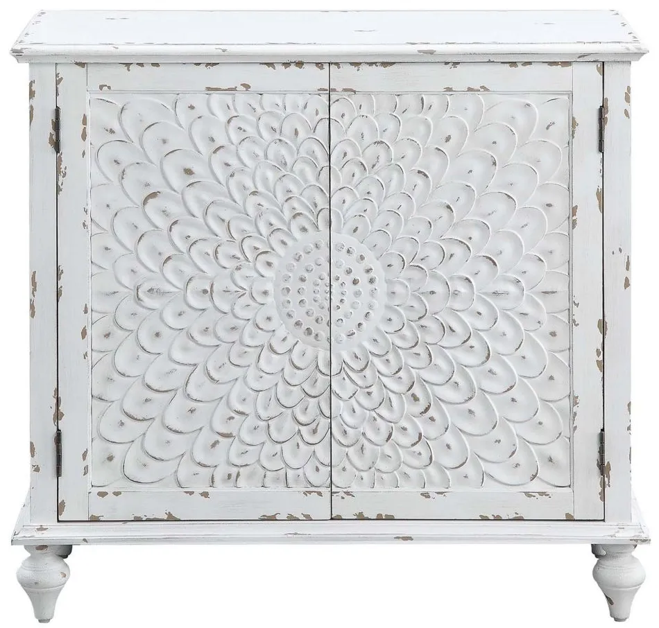 Daray Console Cabinet in Antique White by Acme Furniture Industry
