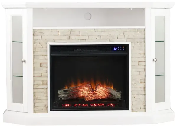Redding Touch Screen Media Fireplace