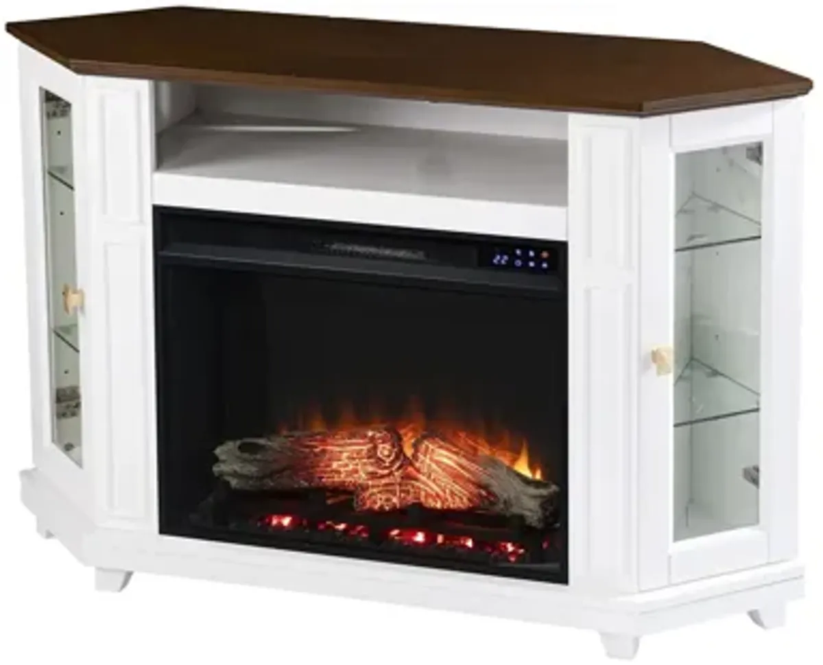 Haisley Touch Screen Media Fireplace