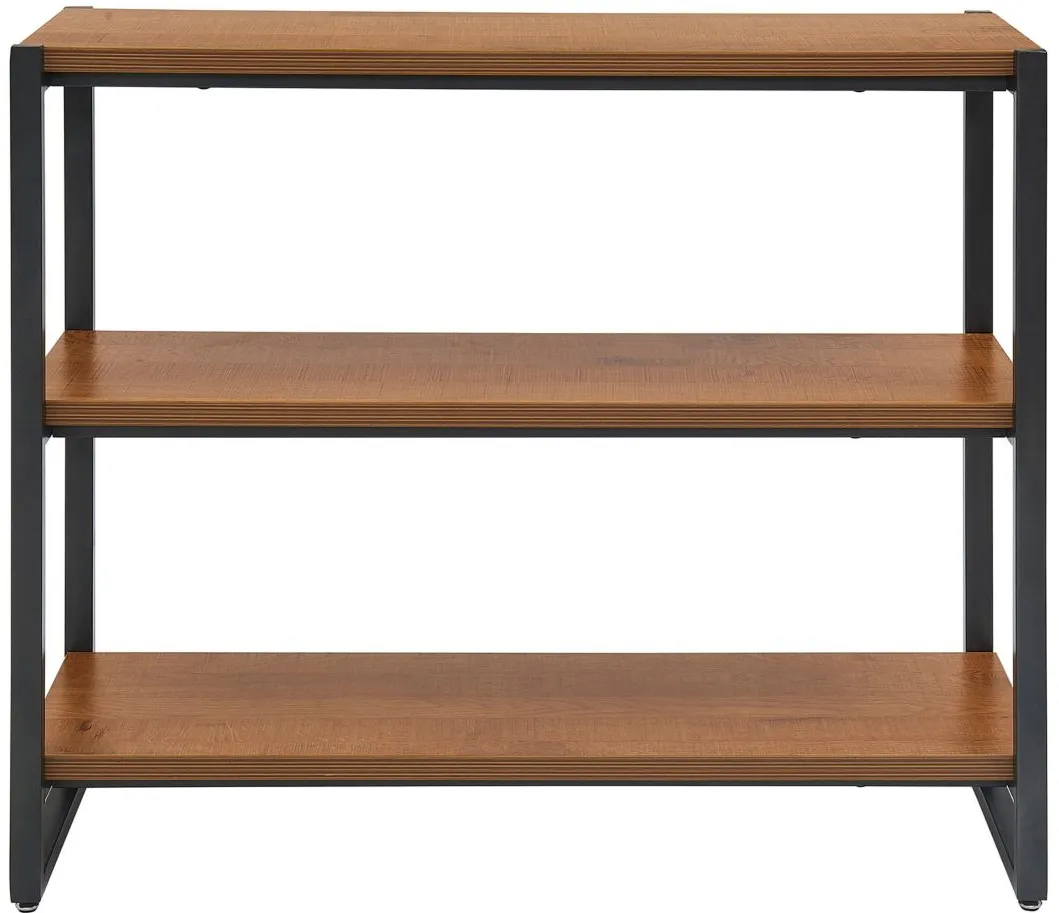 Anderson 3 Tier Bookcase in Gliese Brown by New Pacific Direct