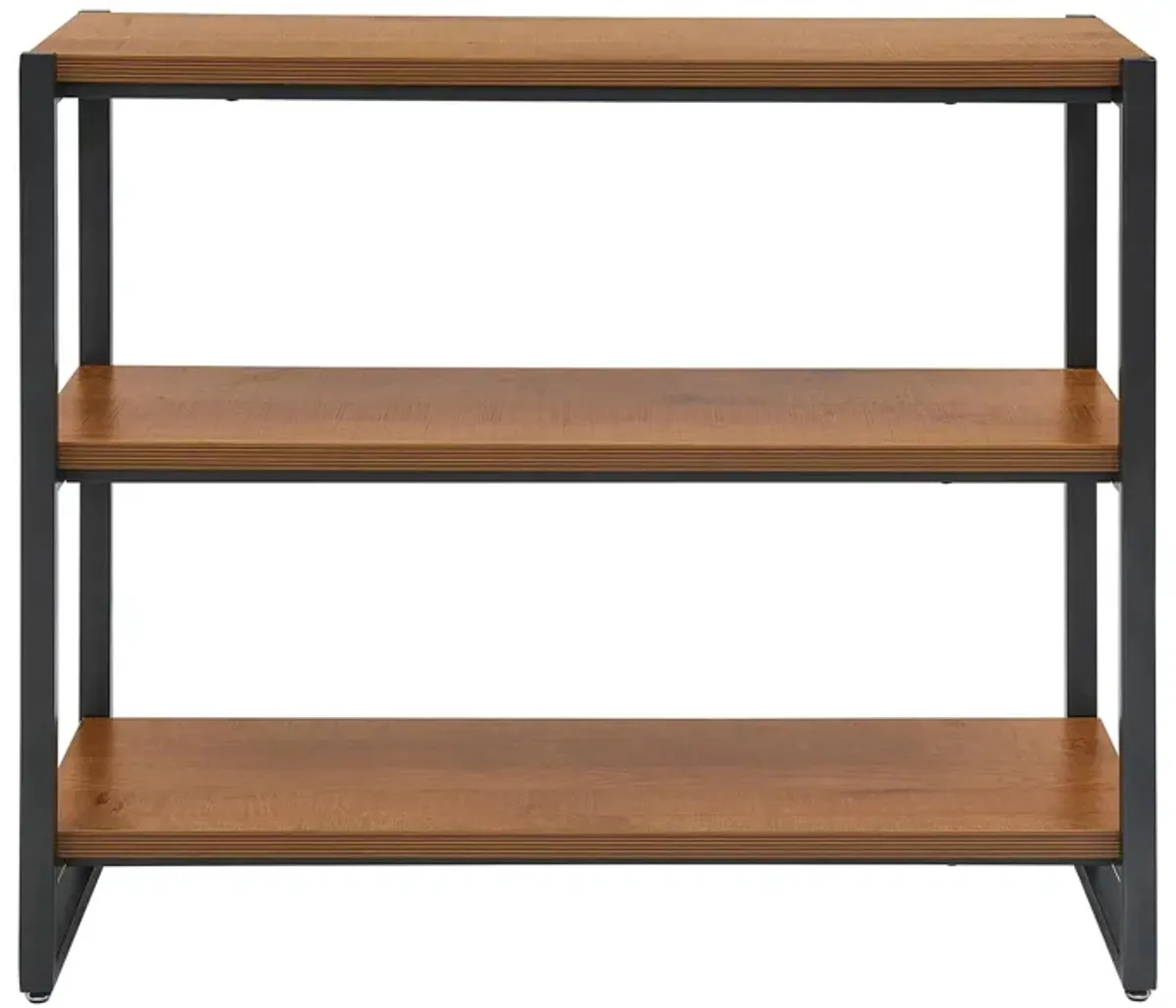 Anderson 3 Tier Bookcase in Gliese Brown by New Pacific Direct