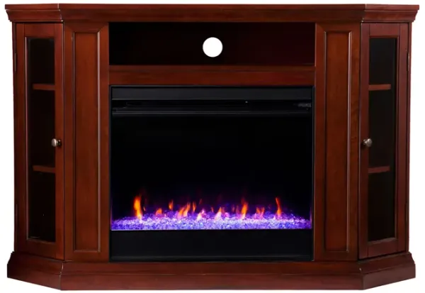 Oldham Color Changing Media Fireplace
