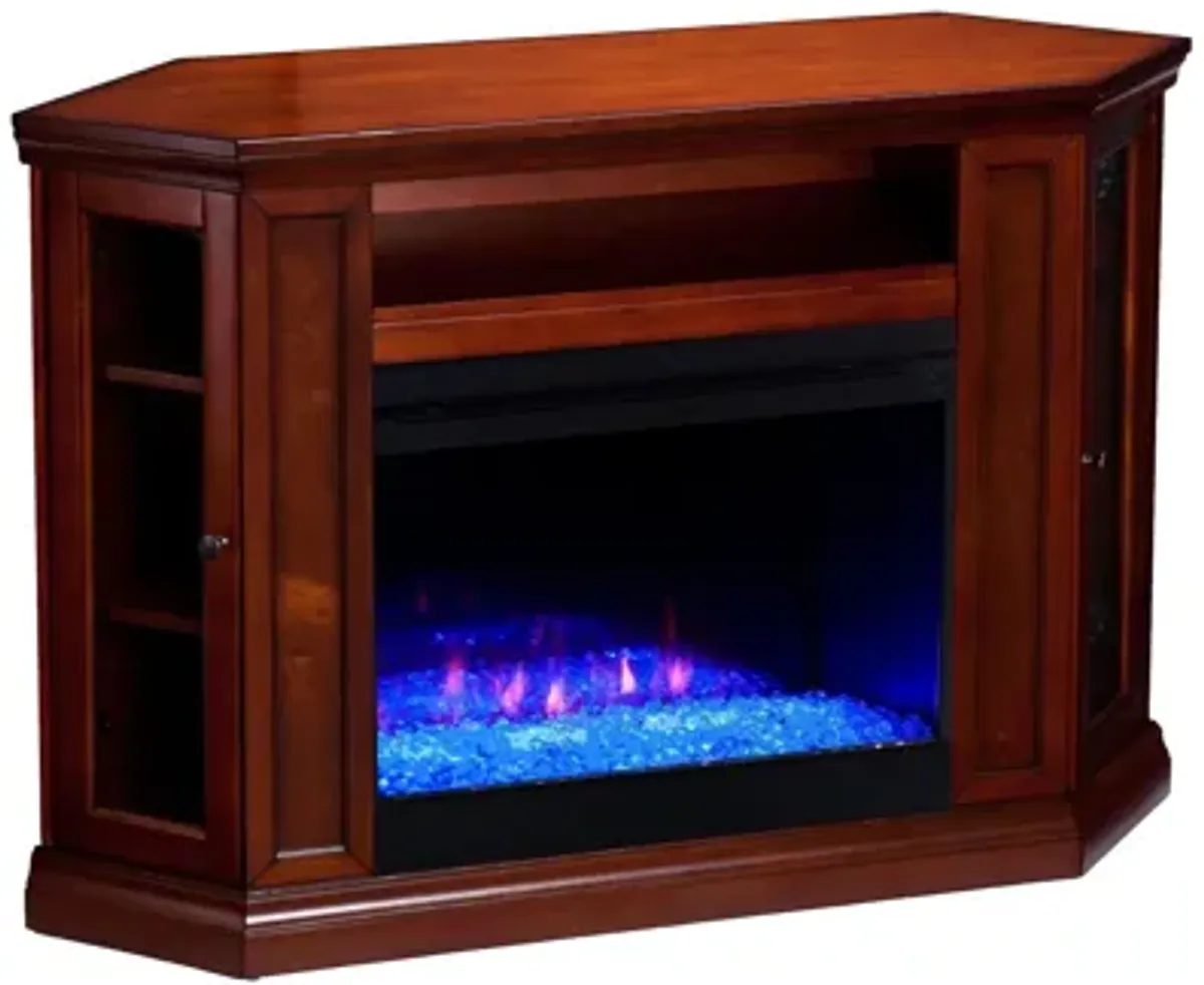 Oldham Color Changing Media Fireplace