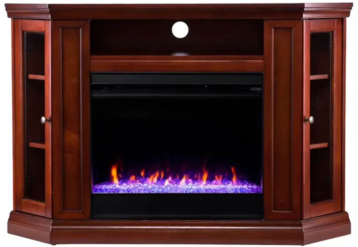 Oldham Color Changing Media Fireplace