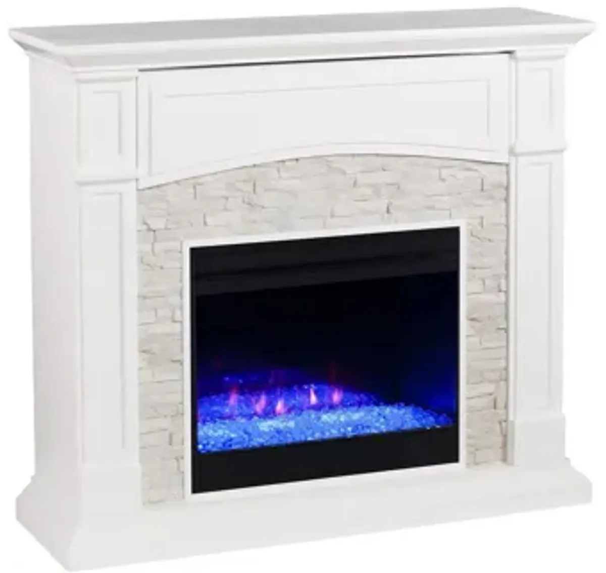 Alcester Color Changing Media Fireplace