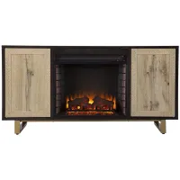 Poynton Fireplace Console in Brown by SEI Furniture