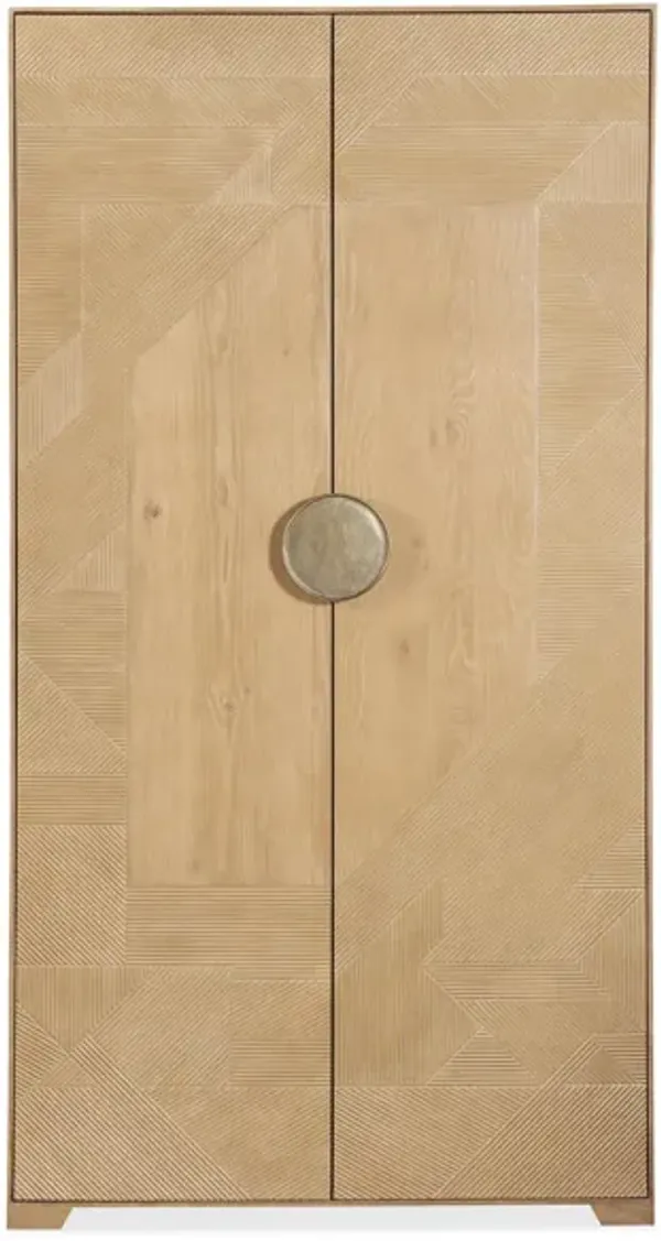 Retreat Split Rattan Wardrobe