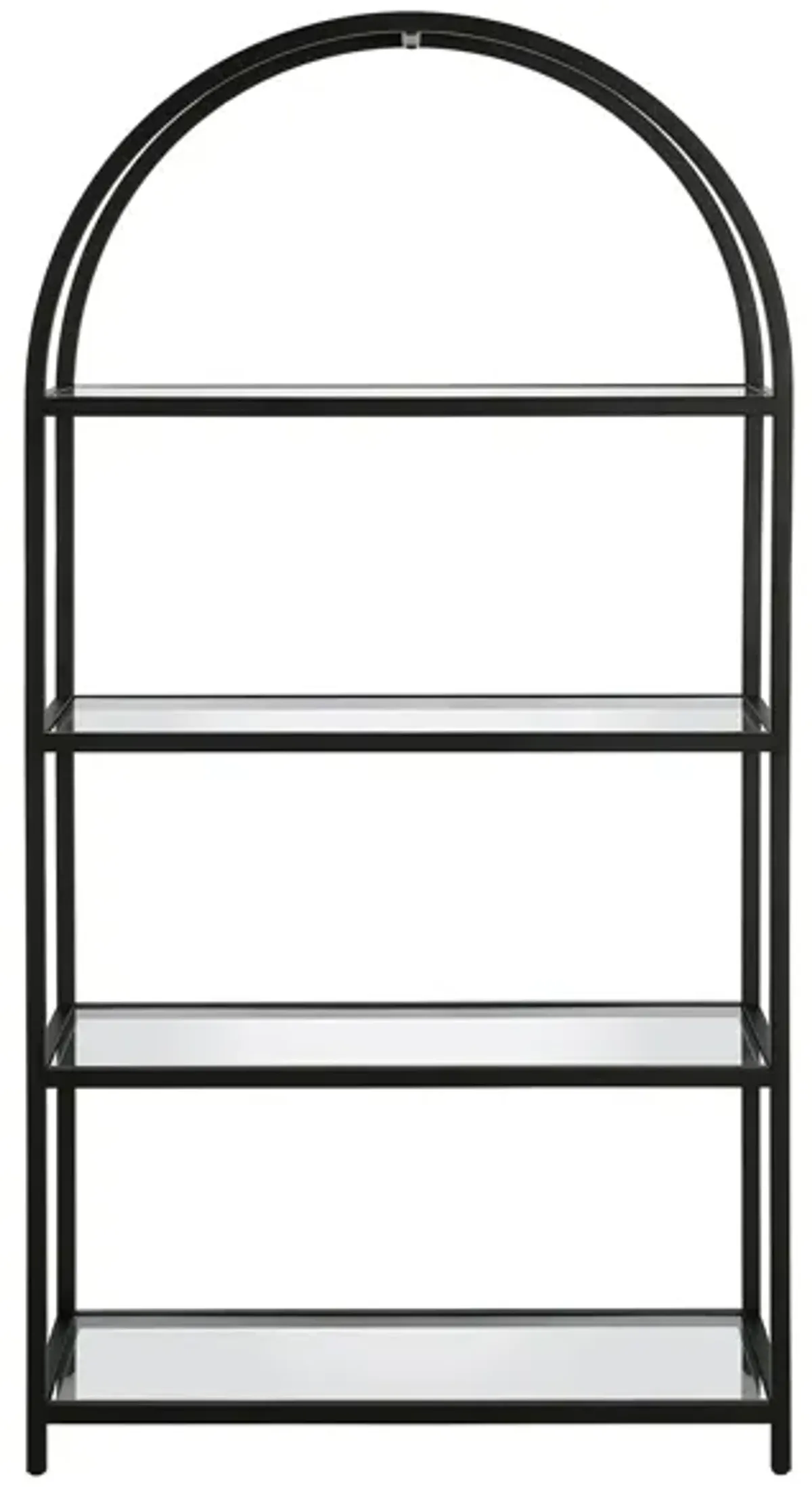 Daya Bookcase in Blackened Bronze by Hudson & Canal