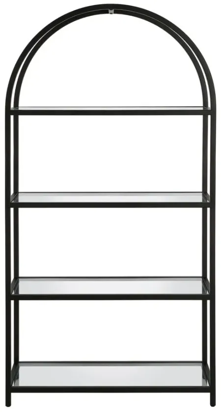 Daya Bookcase in Blackened Bronze by Hudson & Canal