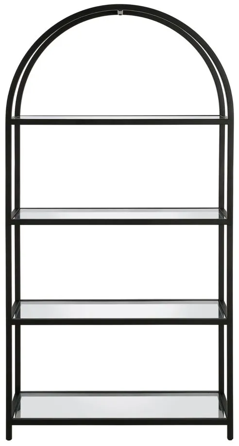 Daya Bookcase in Blackened Bronze by Hudson & Canal