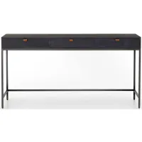 Edgefield Writing Desk in Black Wash Pop by Four Hands