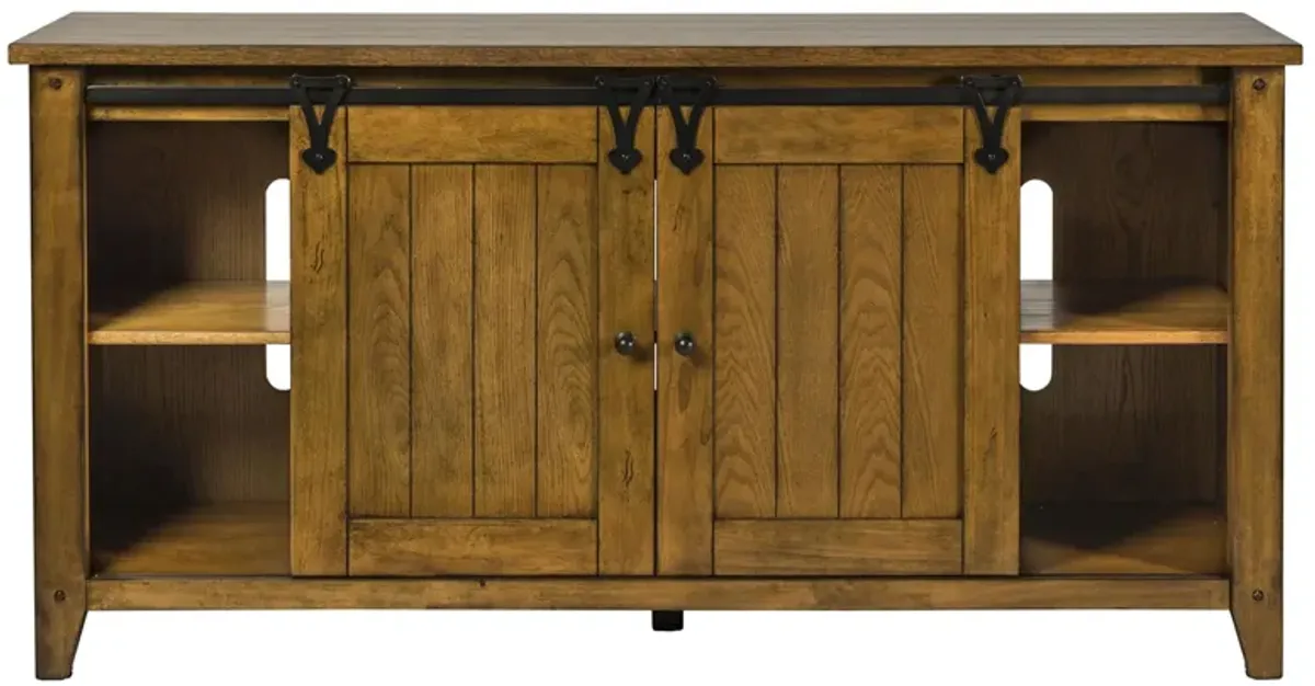 Lake House TV Console in Oak Finish by Liberty Furniture