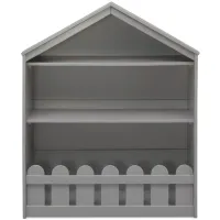 Serta Happy Home Storage Bookcase by Delta Children in Grey by Delta Children