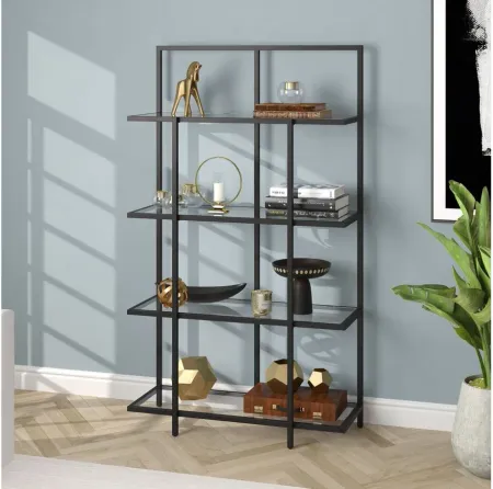 Bella Bookcase in Blackened Bronze by Hudson & Canal