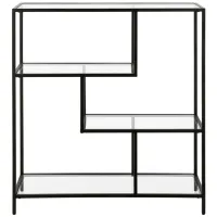 Carrie Bookcase in Blackened Bronze by Hudson & Canal