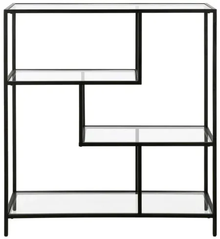 Carrie Bookcase in Blackened Bronze by Hudson & Canal