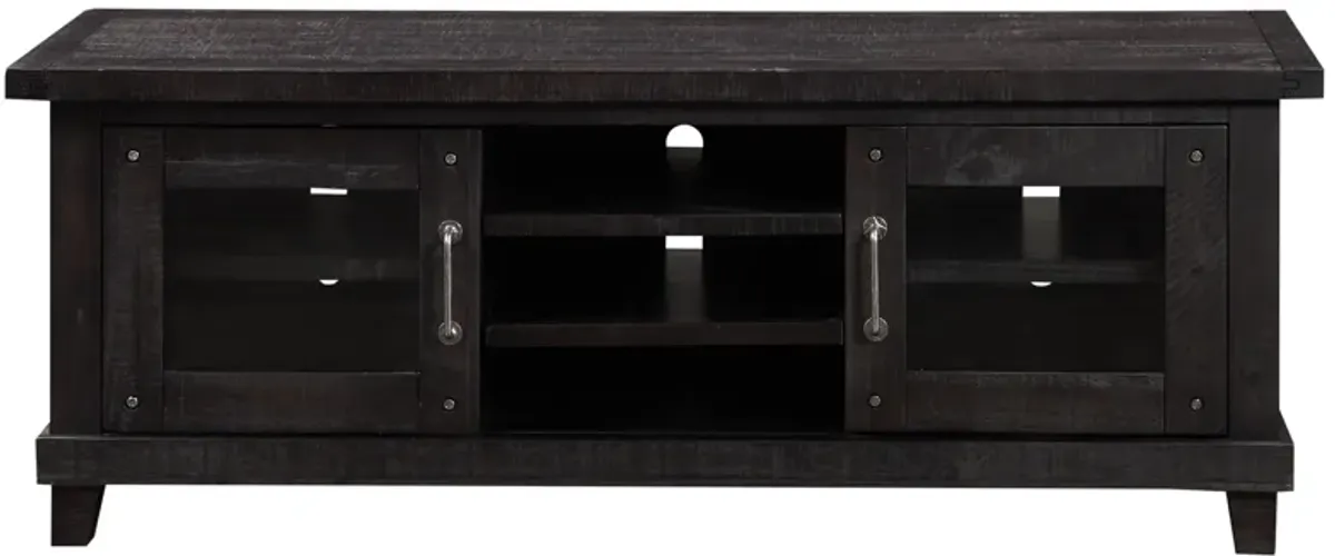 Zabela TV Console in Black Pine by Bellanest