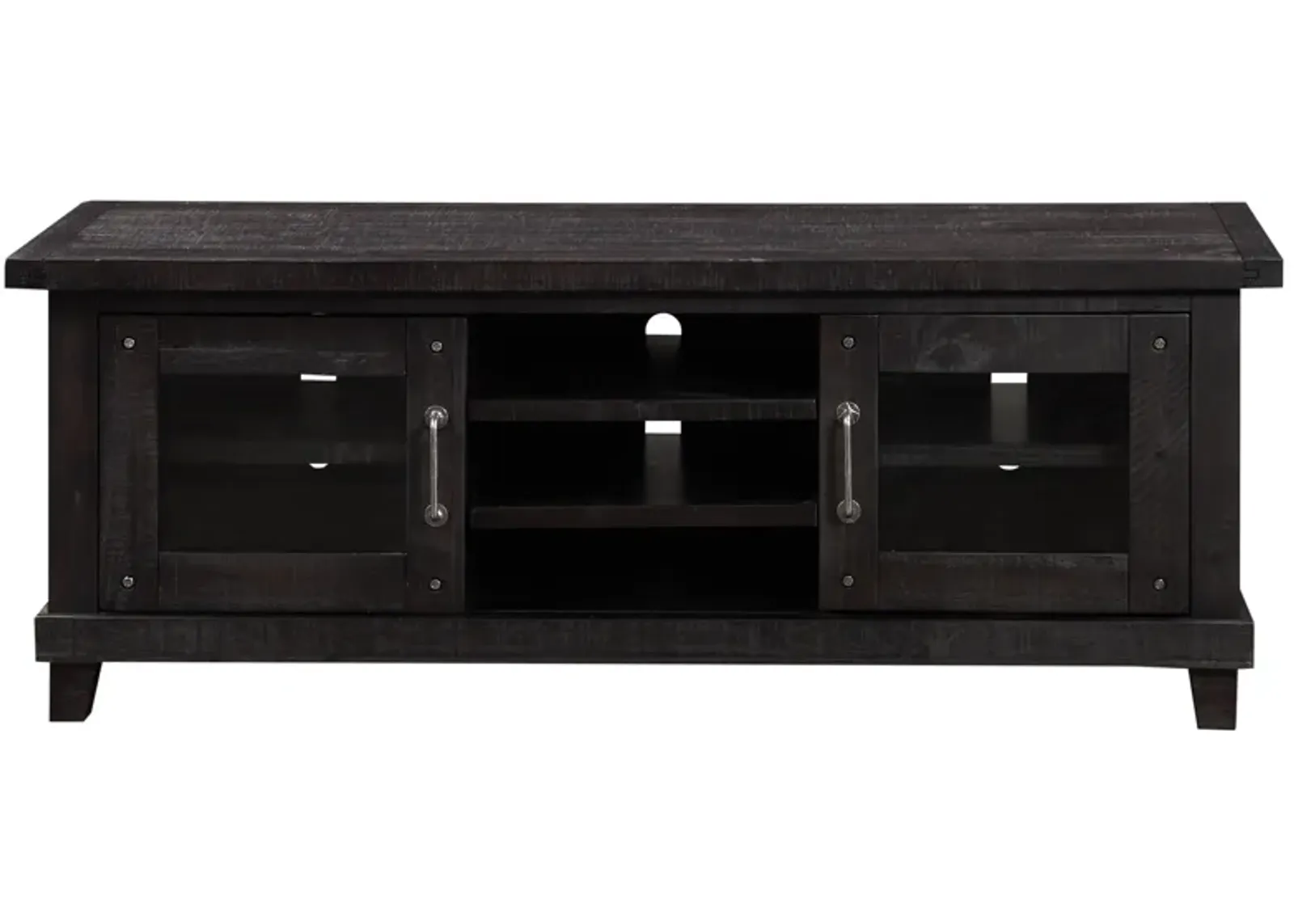 Zabela TV Console in Black Pine by Bellanest