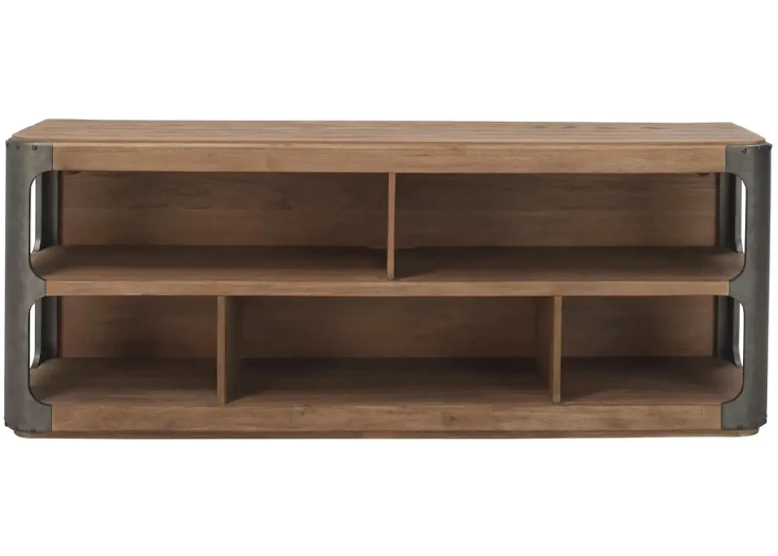 Tuffeto Entertainment Console in Ginger by Riverside Furniture