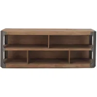 Tuffeto Entertainment Console in Ginger by Riverside Furniture