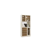 Wiley Four Drawer Coffee Bar in Natural by Bellanest.