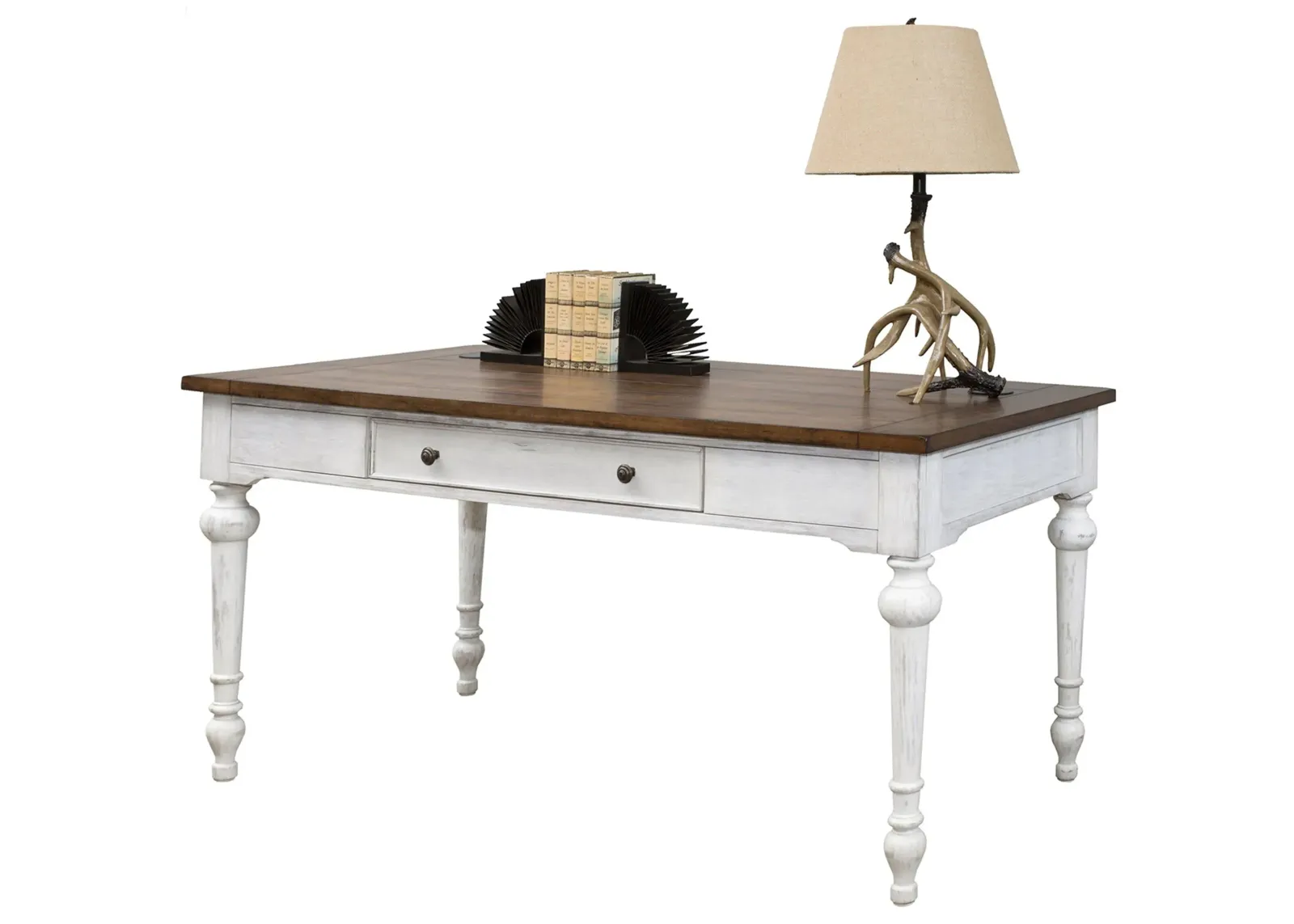 Durham Writing Desk in White by Martin Furniture