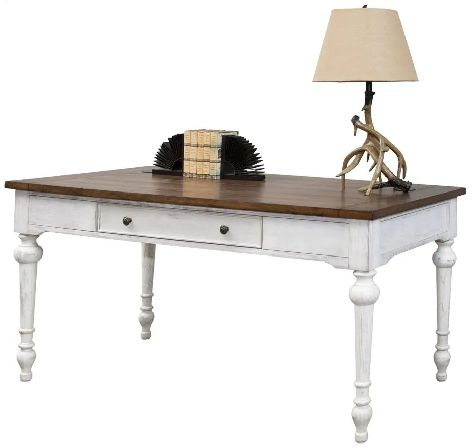 Durham Writing Desk in White by Martin Furniture