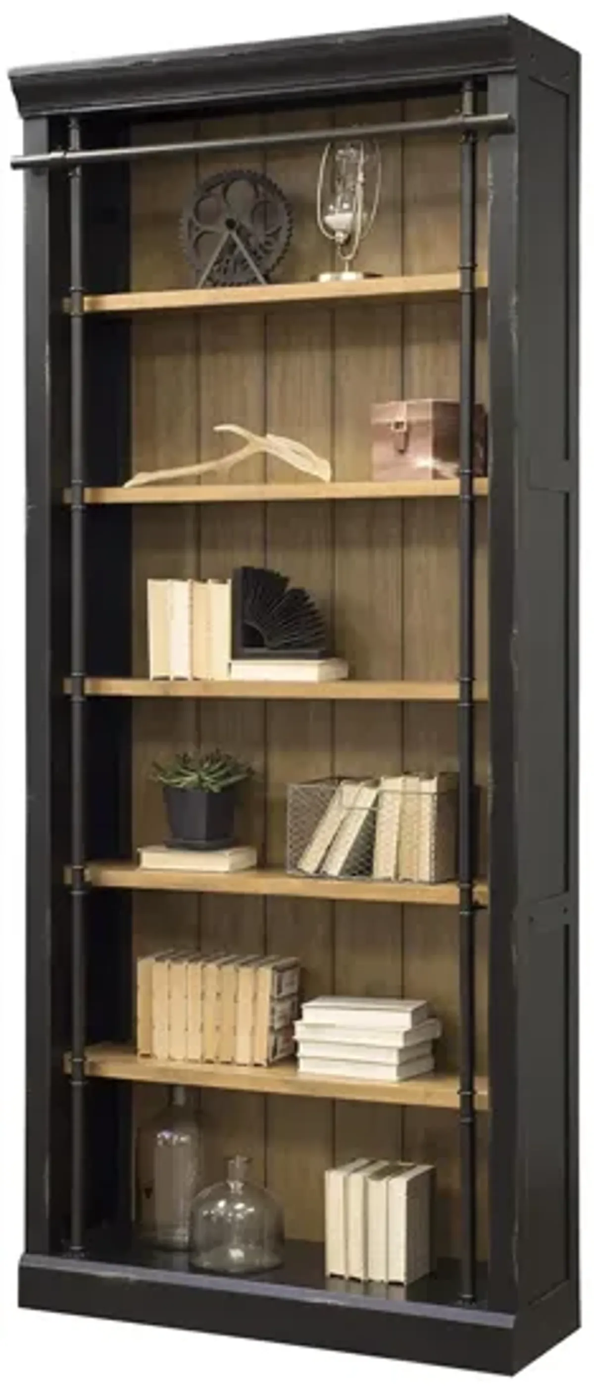 Toulouse Bookcase in Ebony/Honey by Martin Furniture